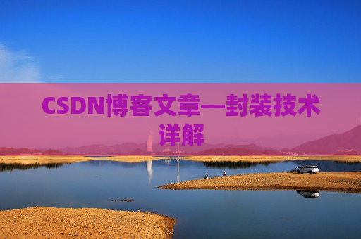 CSDN博客文章—封装技术详解